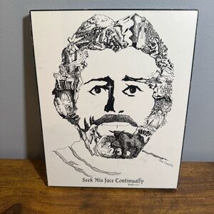 Dicksons Joe Castillo Seek His Face Continually Psalm 105:4 Plaque